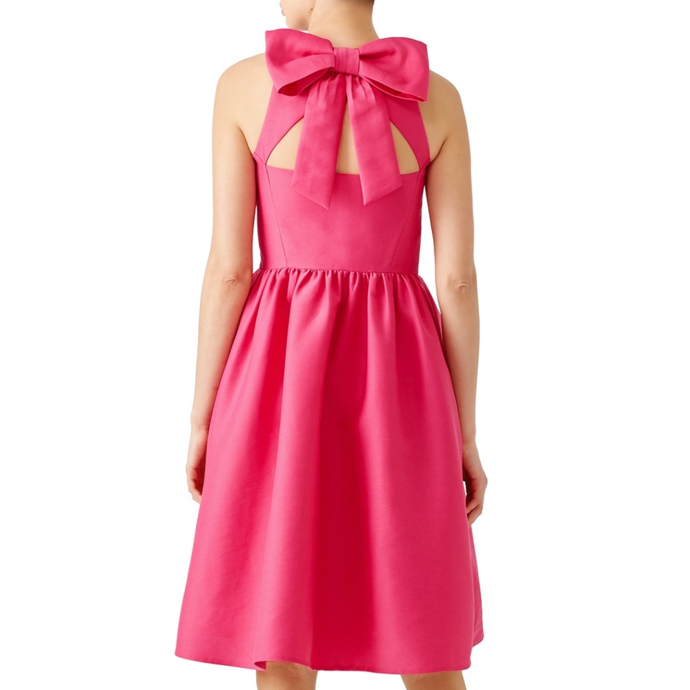 Kate Spade New York Bougainvillea Bow Back Dress